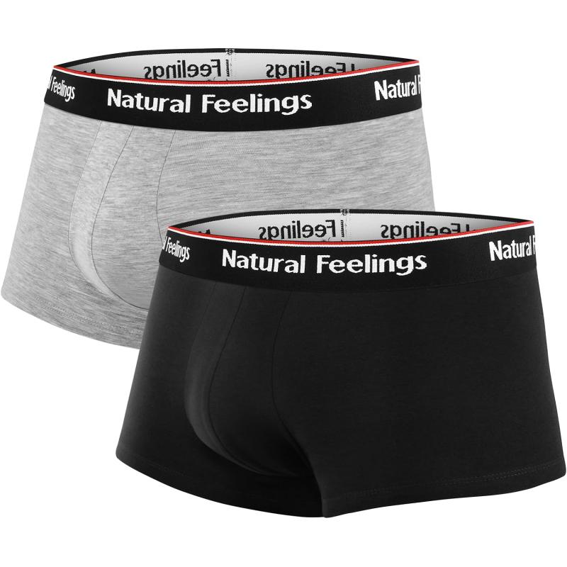 Natural Feelings Mens Underwear Boxer Briefs Pouch Trunks Underwear for ...